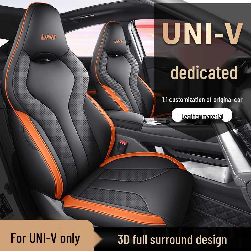 Changan Univ Seat Cover: Full Coverage, Breathable, Perforated, All-Season Universal Cushion