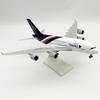 Thai Airways A380 Airplane 30cm 1:240 Scale Model Resin Plane With Base & Wheels Miniature Souvenirs Aircraft Home Decoration