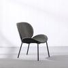 VELVET CHAIR ARMCHAIR COMFORTABLE METAL LEGS