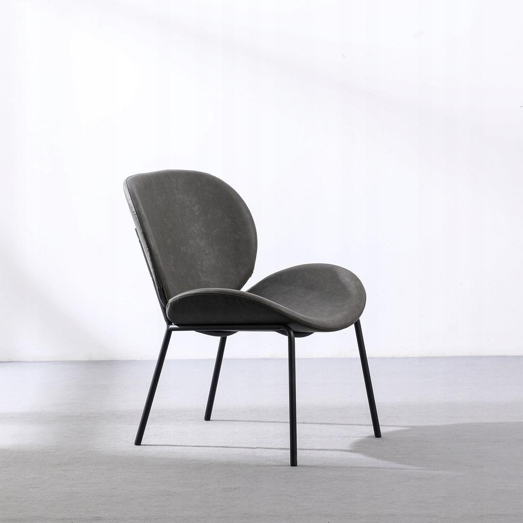 VELVET CHAIR ARMCHAIR COMFORTABLE METAL LEGS