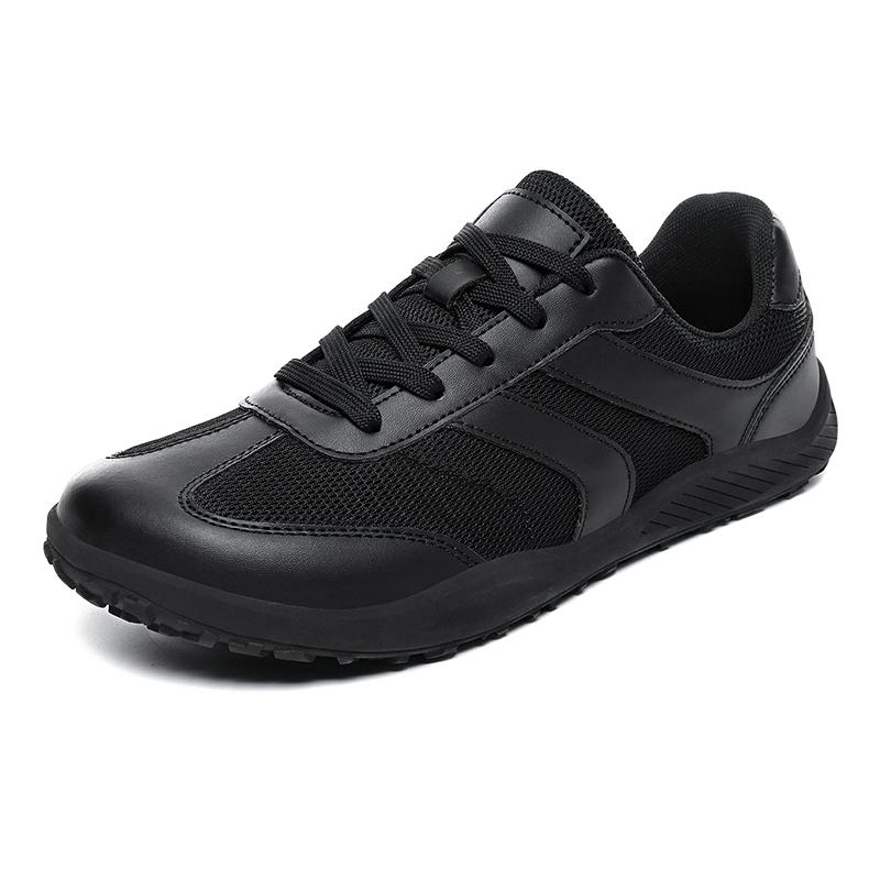 

TUINANLE Casual Wide-Toe Sneakers for Couples, Breathable Summer Walking Shoes in Large Sizes, Non-Slip Outdoor Sneakers 39 чёрный
