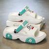 Slippers men's summer 2025 new outer wear platform outdoor seaside sports driving beach sandals