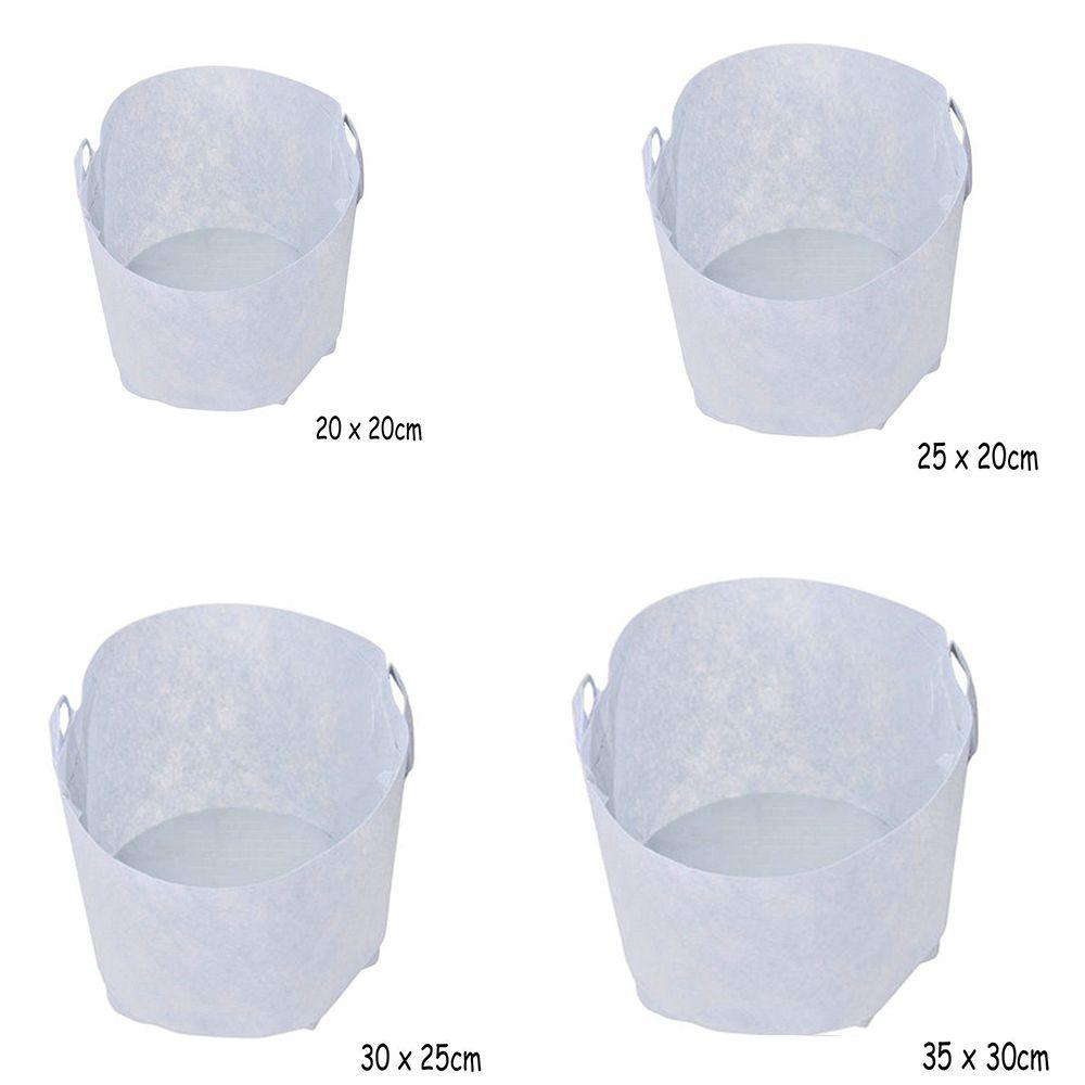 Eco-friendly Aeration Container Thickening Grow Bag Round Fabric Pots Root Container Plant Pouch