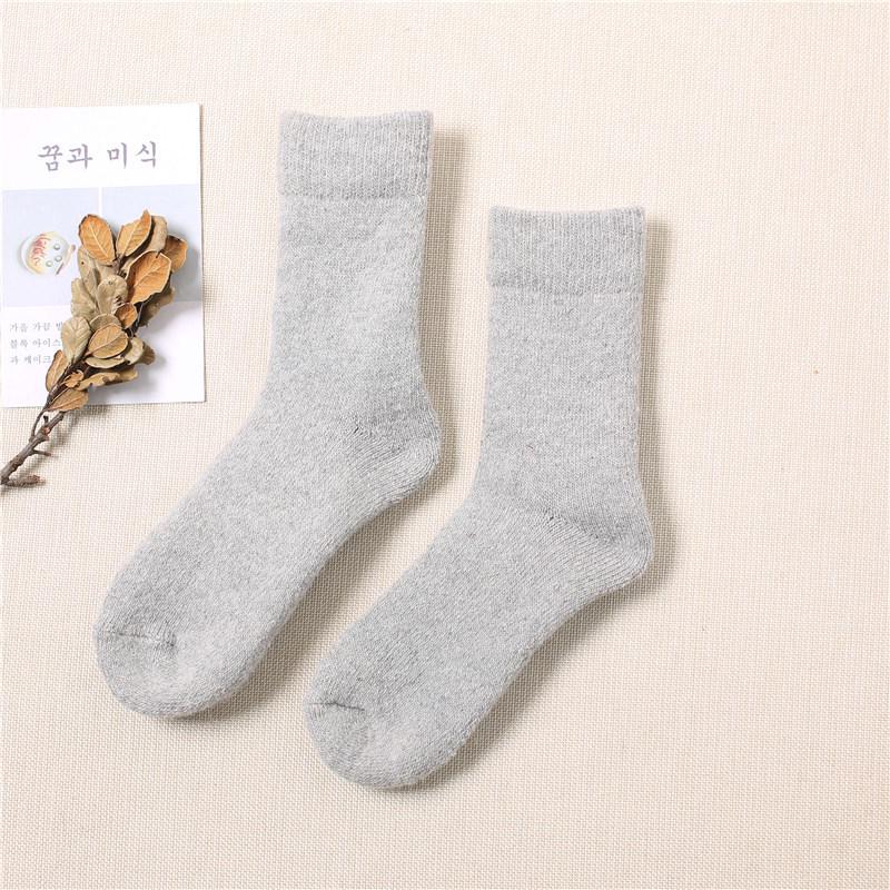 Superdicke Wollmischung Socken für Damen und Herren, mittellang - Gemütlich und warm für Herbst und Winter