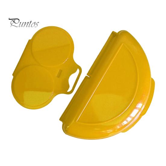 Microwave Egg Poacher 2Pcs/Set Omelet Pan, Plastic Non-Stick Breakfast Cooker for Cooker, Maker Easy Quick Cooking Kitchen Gadgets