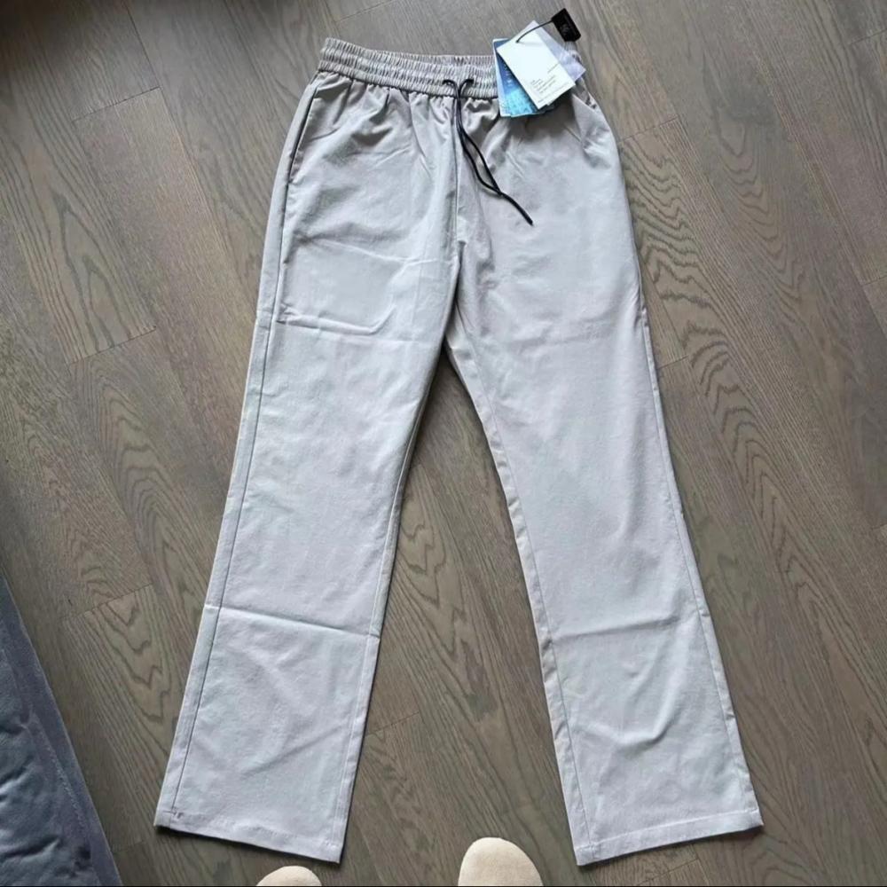 Herren Y2K Frühling Sommer Jogging Kordelzug Freizeithose Sweatpants Schnelltrocknend Baggy Weites Bein Trainingshose Hose Für Männer Streetwear High Street