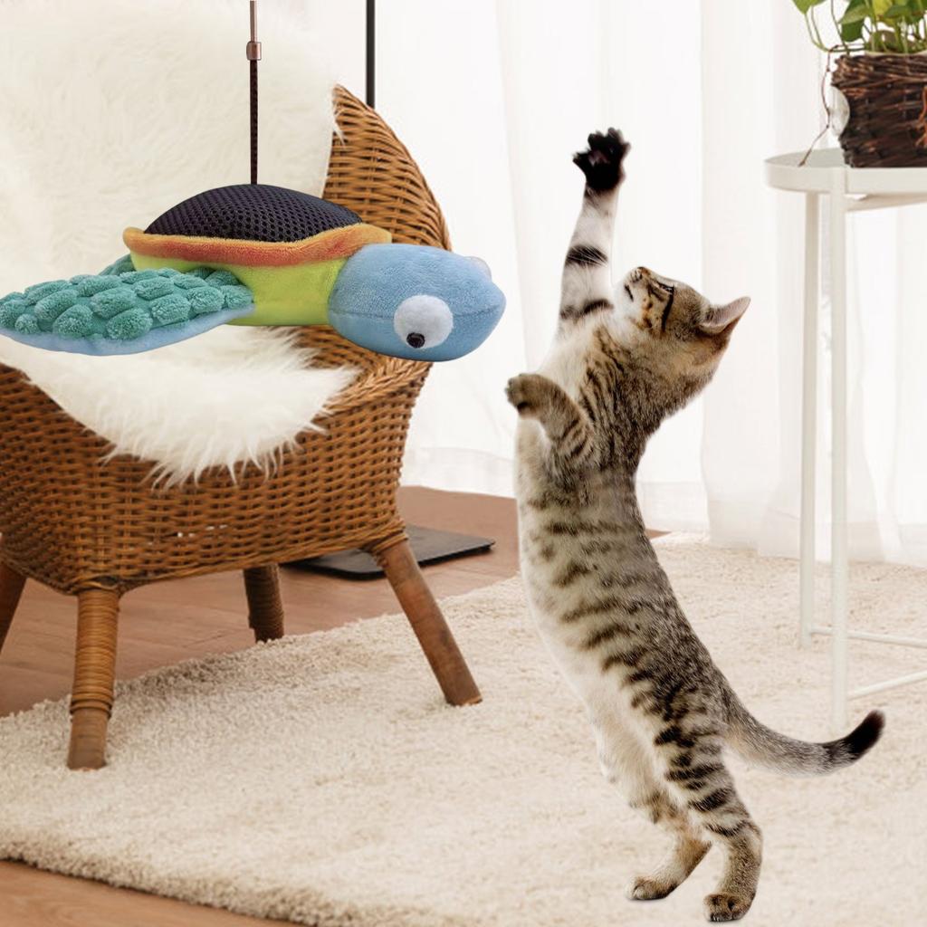 Simulation Turtle Electric Intelligent Cat Self-entertainment Toy Cat Amusement