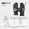 LEZOOY Sheepskin Leather Winter Genuine Fleece Touchscreen Ergonomic Perfect for and Size XL Men's Gloves, Warm, Leather, Lining, Compatible,