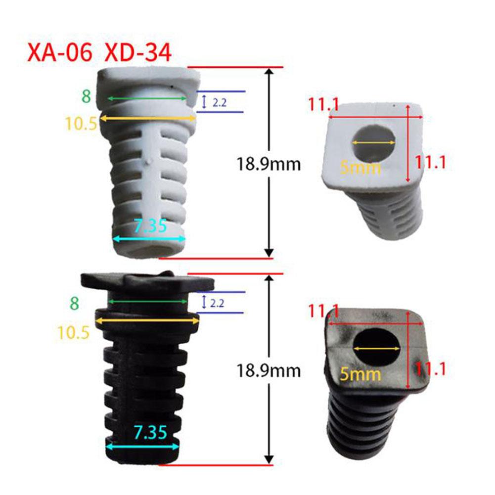 Cord Protector 10pcs Black/white Cable Electric Tools