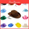 Color Felt Solid Cowboy Hat Sewing Craft Party Costumes Holiday Supplies Gifts