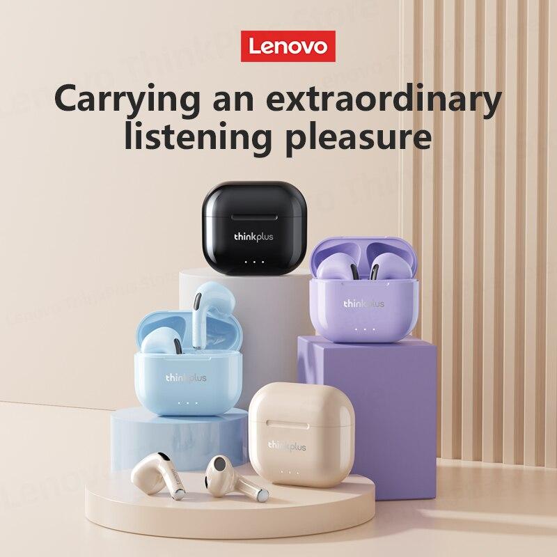 Lenovo LP40 II Bluetooth Earphones Wireless Headset Noise Reduction Headphones 230mAh HiFi Stereo Sports Earbuds With Mic