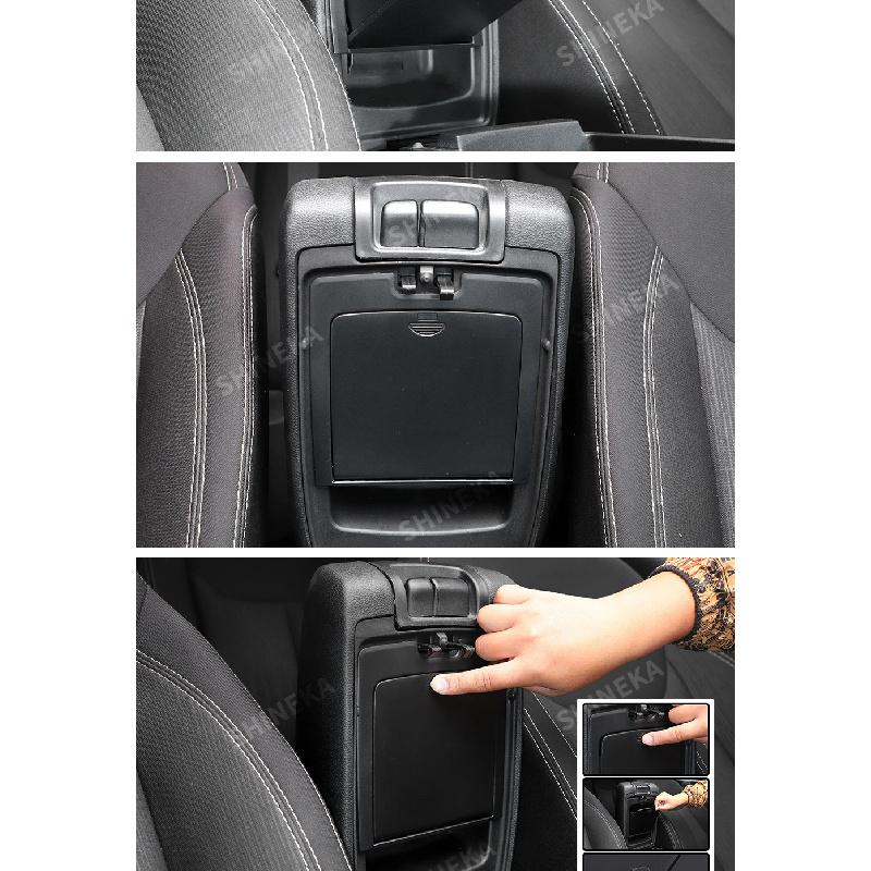 SHINEKA Car Center Console Armrest Box Storage Box for Jeep Wrangler JK 2011 2012 2013 2014 2015 2016 2017 Interior Accessories