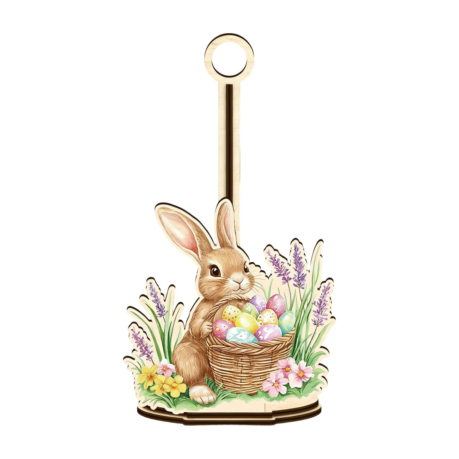 

New Easter Wooden Kitchen And Dining Tissue Holder, Modern Home Tissue Holder Decoration One Size