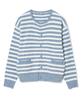 Millo Archive System Line Cardigan [Pale Blue]