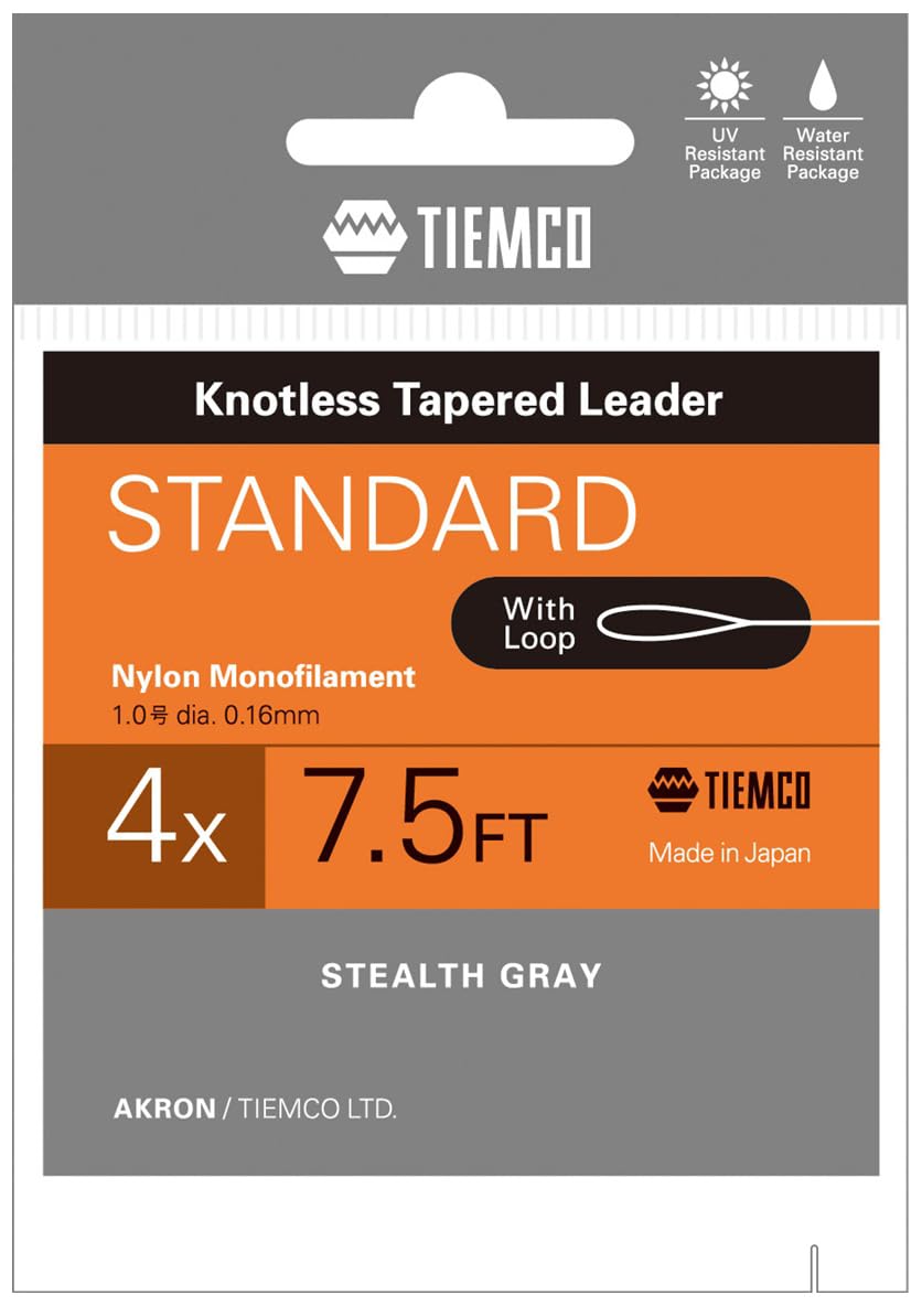 TIEMCO Leader Standard 7.5FT 4X Loop Tsuki 7.5FT 4X