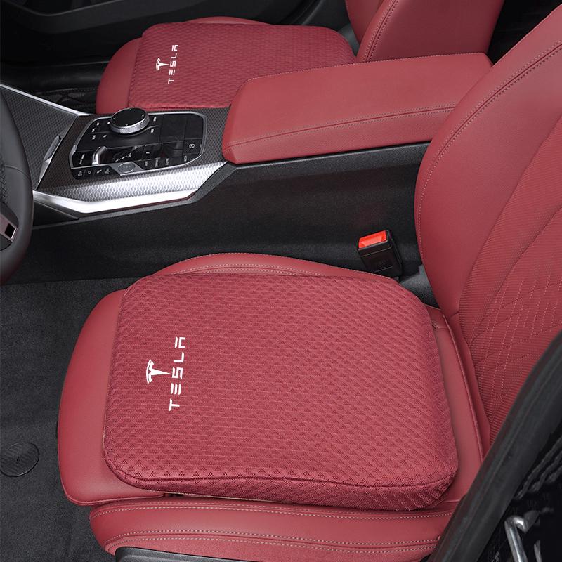Car Breathable Seat Cushion General New Non-Slip Pad Comfortable Car Interior For Tesla SpaceX Model 3 Y S Juguete Roadster Coil