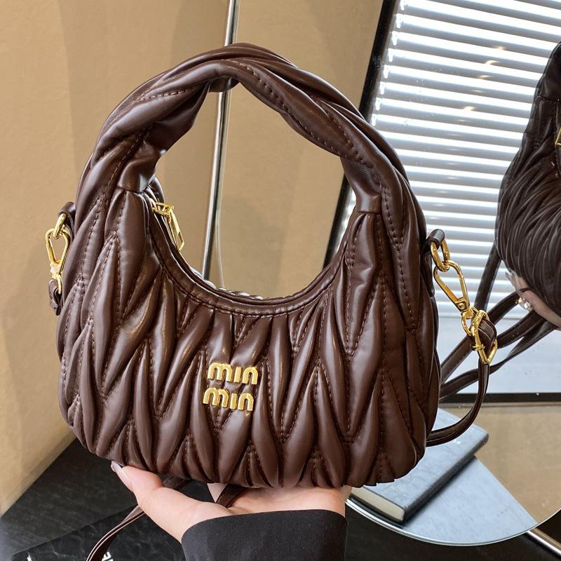 Nischen-Halbmondtasche Damen 2025 neu Pendler-Handtasche Achseltasche Schulter-Halbmondtasche Premium Umhängetasche Tide