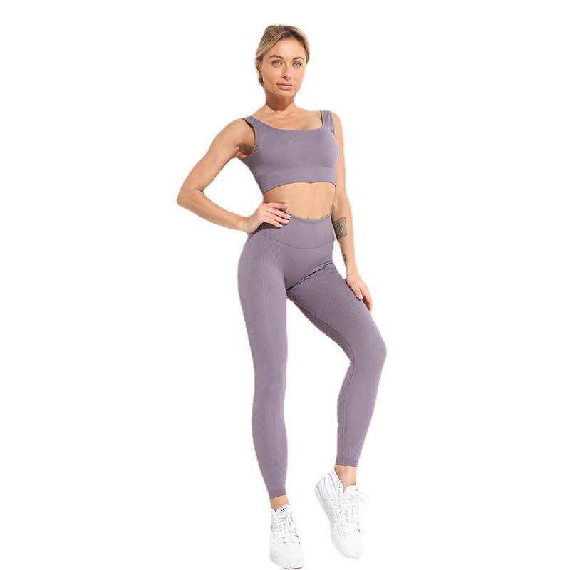 Women's Seamless Long Sleeve Yoga & Fitness Set