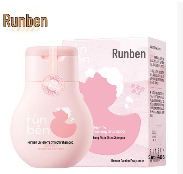 Детский шампунь Runben для объема и гладкости