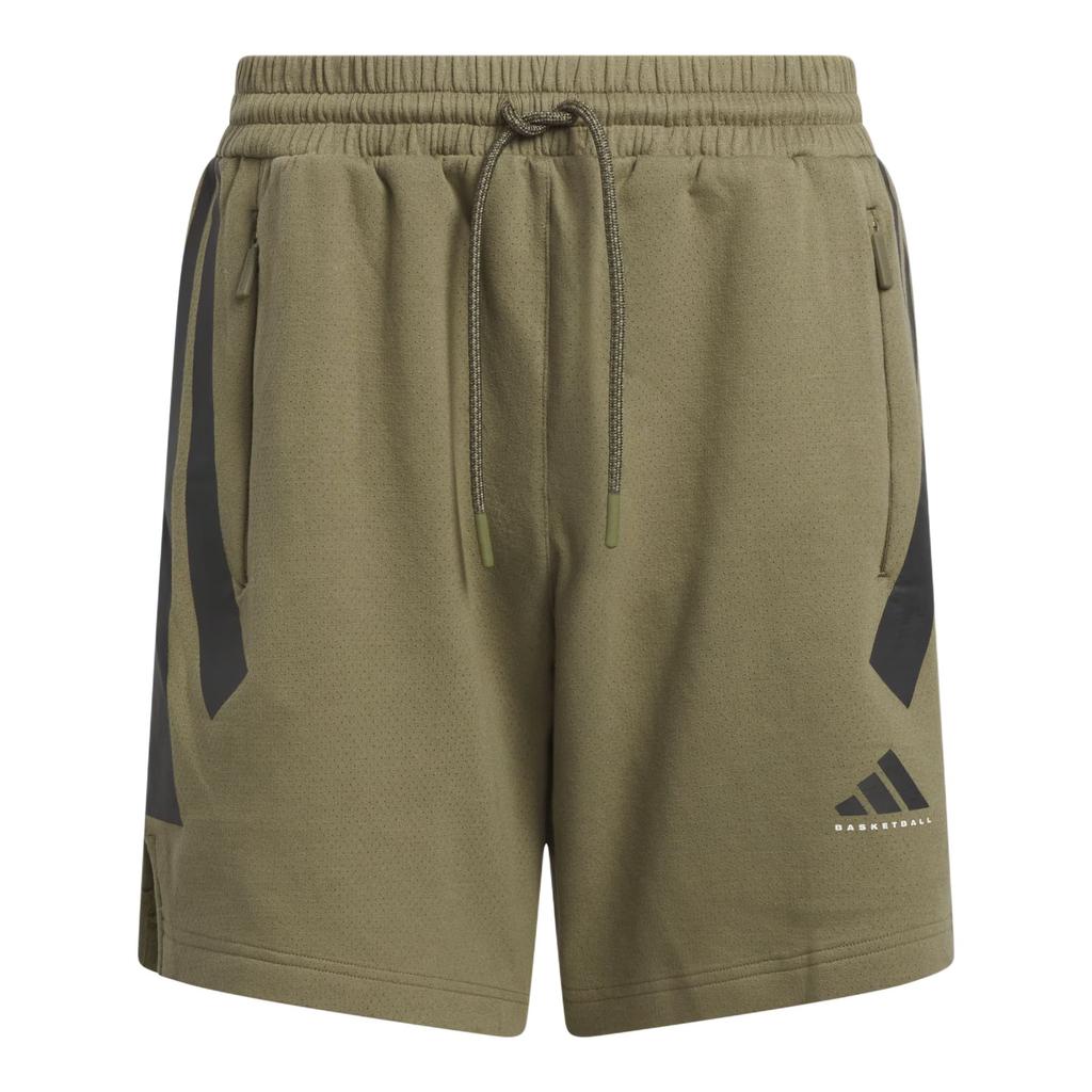 Adidas Basketball Ss25 The 2025 Collection Chapter 03 Sfspacer Lace-Up Comfortable Loose Knit Sports Shorts Unisex Shorts JN3974