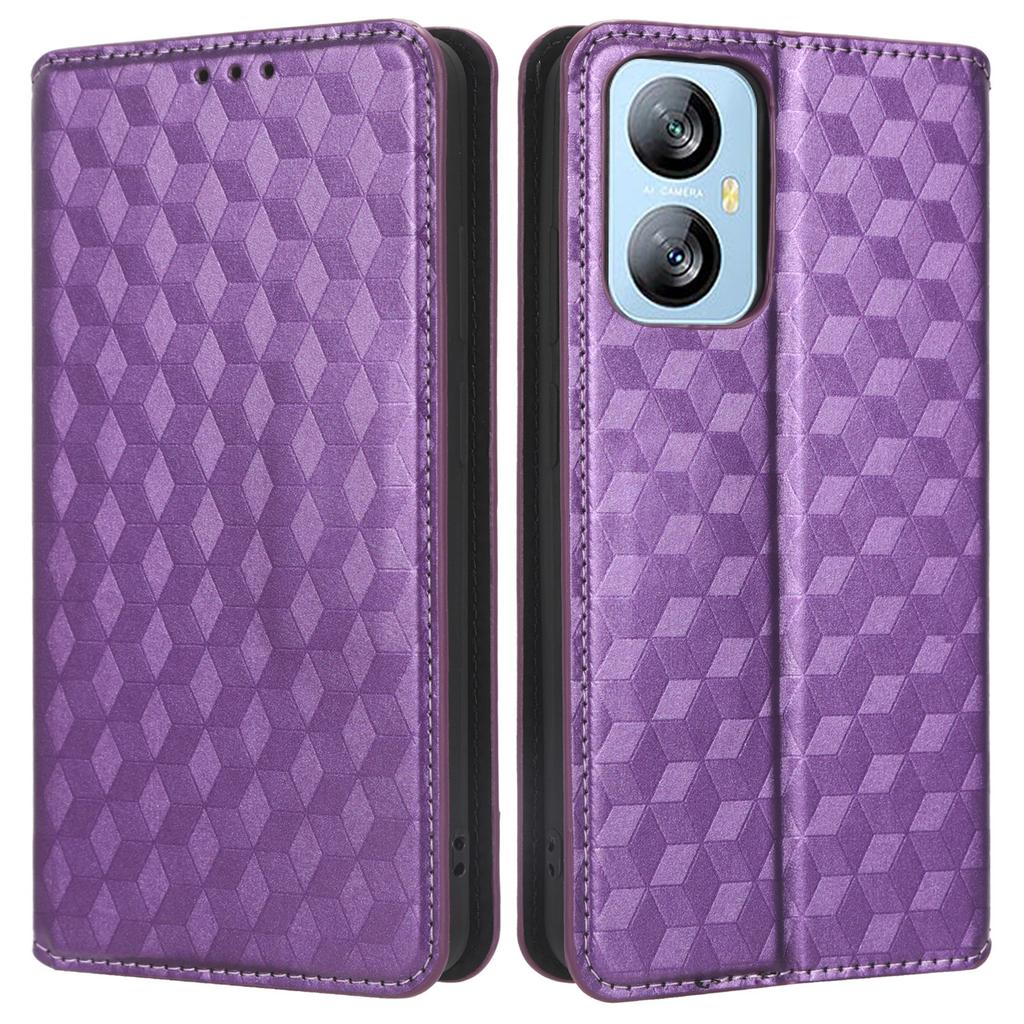 Pentru Blackview A52 4G/A52 Pro 4G Husă Telefon Flip Model Romb Imprimat Piele PU Portofel Suport