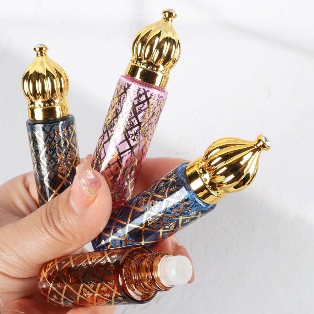 8ml Mini Essential Oil Bottle Glass Portable Glass Bottle New Roll-on Bottle Travel Accessorie