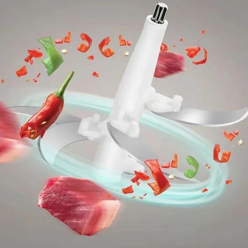 Electric Meat Grinder 5L Home Use Multi-Functional Adjustable Kitchen Food Processing Machine Professional Kitchen Tool