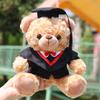 Graduation Season Bear Doll, Graduation Bear Master Doctor Bear Plush Toy College Student Graduation Season Gift Doll