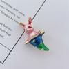Cartoon Creative Rabbit Brooch with Unique Personality Pin Exquisite Fun Jewelry Accessories Party Birthday Festival Gift Souven
