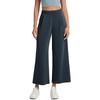 Women High Waist Wide Leg Cropped Pants Casual Loose Fit Trousers with Pockets Suitable for Everyday Wear