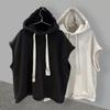 Solid Color Men's Tank Tops Vest Sleeveless Tees For Male Hooded Man Vests Tops Hip Hop Men Tank Top T Shirt