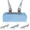 Can Rotate 360 ° Phone Lanyard Tab Double Buckle Gasket Stainless Steel Phone Lanyard Clip Patch Snap Strap Anti-lost