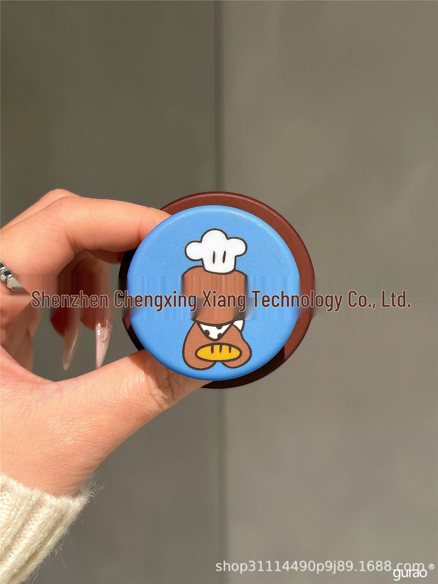 Innovative Cartoon MagSafe Magnetic Stand with Strong Grip & Retractable Airbag With opp bag
