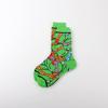 Teenage Mutant Ninja Turtles Casual Mid-Calf Jacquard Socks for Women & Men