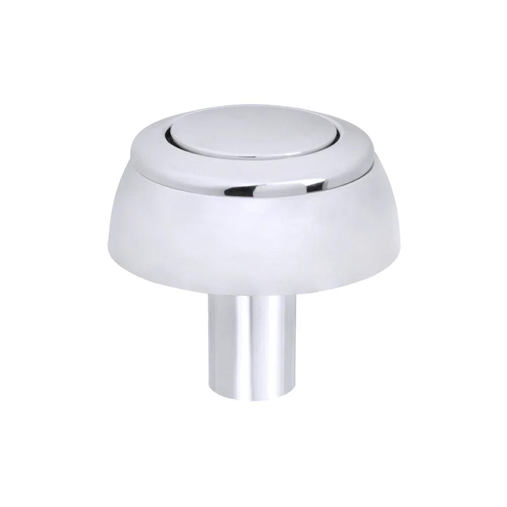 ABS Toilet Button, For Siamp Storm 33A Toilet Button Flush Chrome For 343350774 Flush Button Replacement