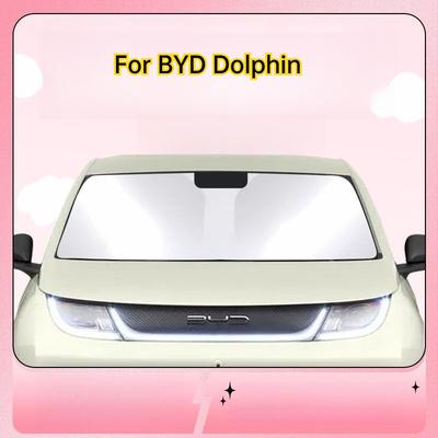 For BYD Dolphin Car Car Sunshade Windshield Cover Car Front Window Anti-UV Summer Sun Visor Shade Protector Interior Accessories