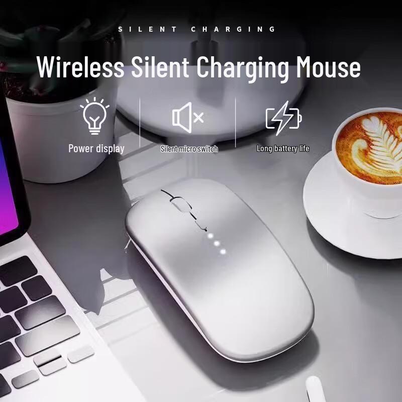 You Shi Silent Rechargeable Wireless Bluetooth Gaming Mouse