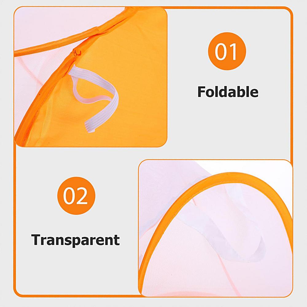 Butterfly Enclosure Small Butterfly Enclosure Net Habitat Foldable Growing Breeding House With Zipper Small Catching Animal