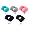 Neck Pillow Support Flock Fabric Air Pillow Neck Rest Headrest U Shape Super Light Soft Nursing Cushion for Car Auto Train Plane