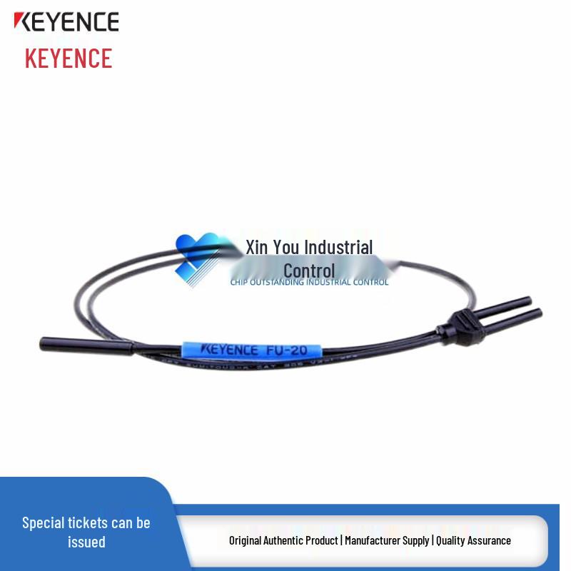 Keyence FU-20 Reflective Fiber Optic Sensor with Small Spot Amplifier