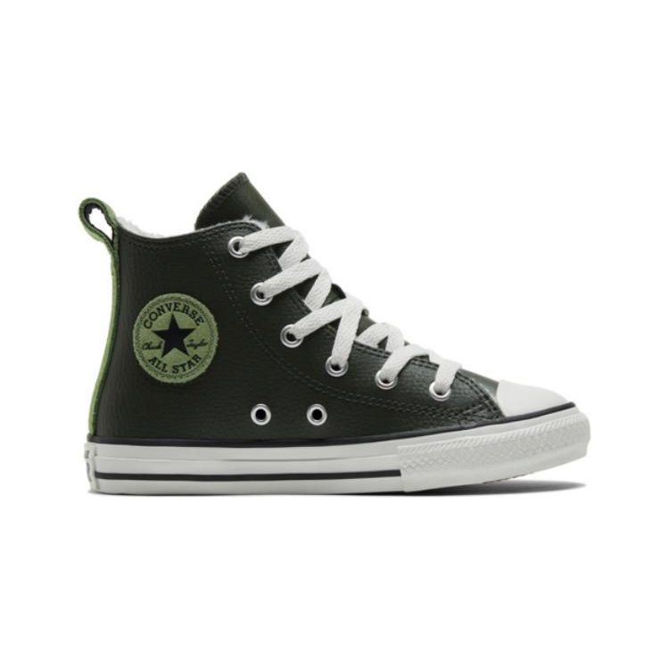 Converse Chuck Taylor All Star Comfortable Lightweight High Top Kids Canvas Shoes Kids Sneakers Green A01471C