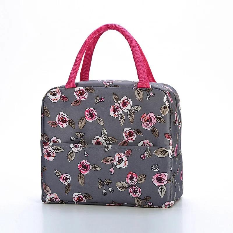 Portable Insulated Thermal Cooler Lunch Bag Box For Women Girls Kids Children Food Fresh Tote Cartoon Pouch