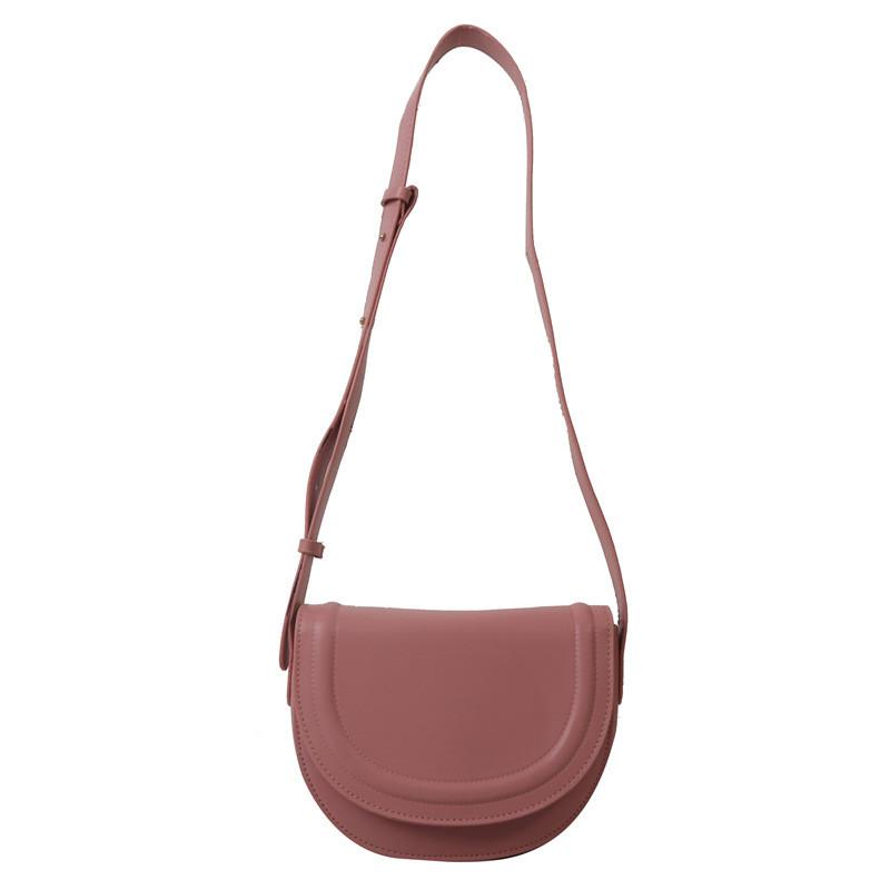 Korean Style Small Square Bag With Soft Pu And Crossbody Design For Daily Wear