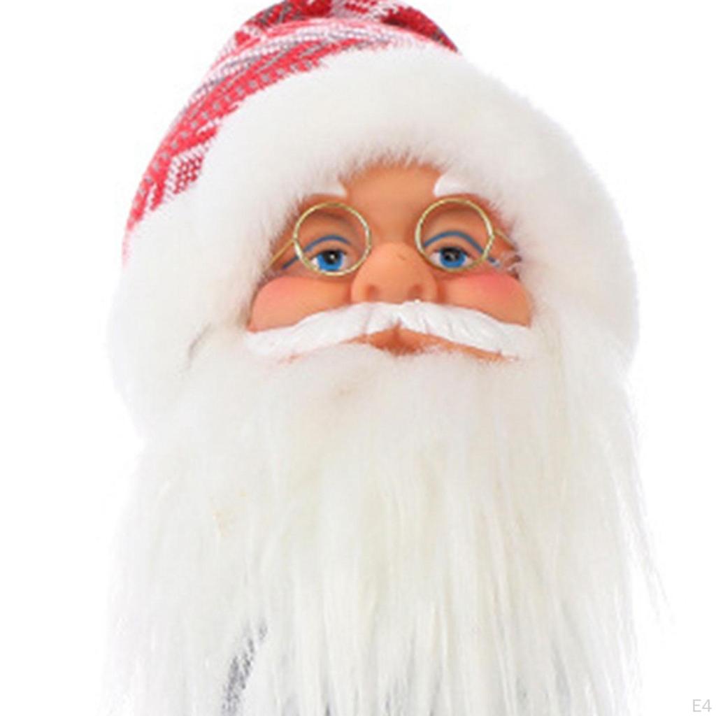 Capac pentru sticle de vin de Moș Crăciun Decor de Crăciun, Cadou decorativ, Ornament de pom de Crăciun pentru ceremonie