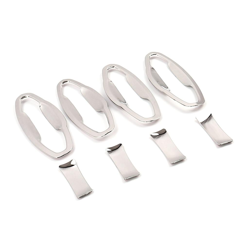 Haval F7 F7X 2018-Paslanmaz Çelik Kapı Kolu Kapağı Yan Kapı Kase Trim Krom Şekillendirici Dış