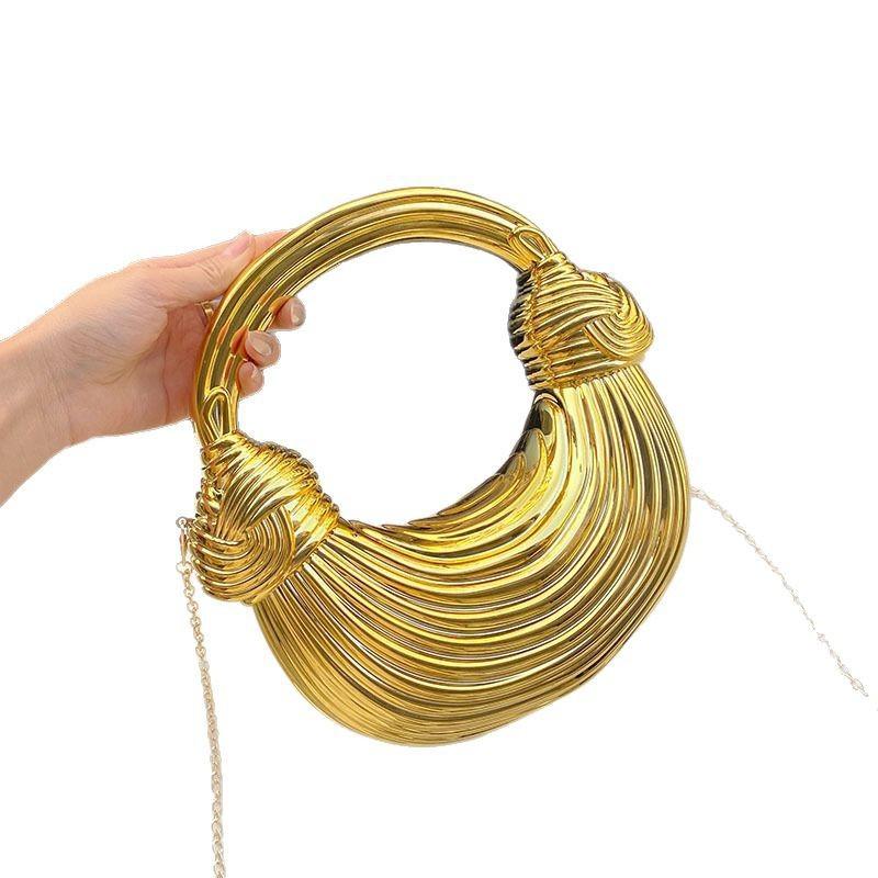 Acrylic Shell Handbag Minimalist Clear Box Bag With Chain Strap Retro Chic Small Purse Daily Wear