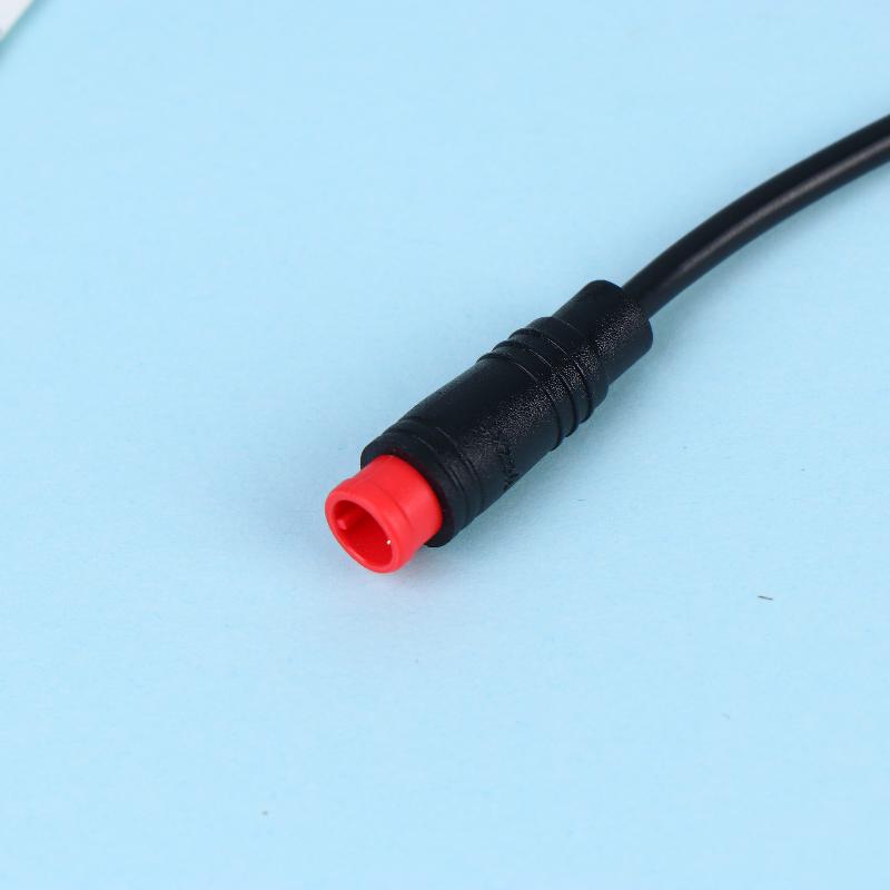 Black Ebike Accessories Optional Cable Base Connector Waterproof Connector 2/3/4/5/6Pin Cable Display Pin