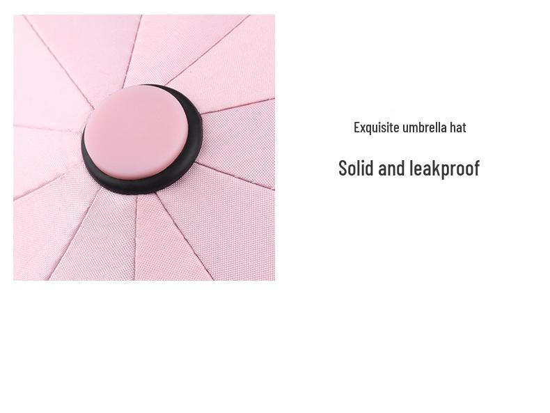 Automatic Large Folding Umbrella for Men & Women, Dual-Use for Sun and Rain, UV Protection
