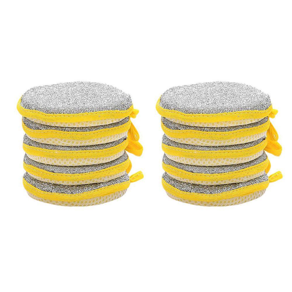 Clean Sponge Cleaning Tools Dishwashing Brushes Kitchen Dishcloth Scouring Pad Cleaning Sponge