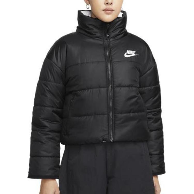 Nike Odzież sportowa damska Kurtka Therma Fit Repel Czarny/Biały DQ6864-010